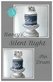 Elegant Thread - Nancy's Silent Night Pin Drum 