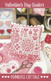Primrose Cottage Stitches - Valentine's Day Quaker 