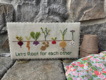 Rebel Stitcher Designs - Let's Root For Each Other 