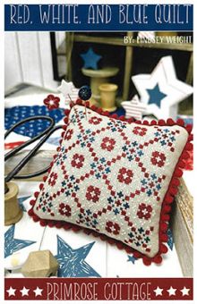 Primrose Cottage Stitches - Red White And Blue Quilt 