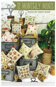 Primrose Cottage Stitches - 12 Monthly Minis Booklet 