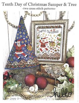 Hello From Liz Mathews - Tenth Day Of Christmas SamplerAnd Tree 