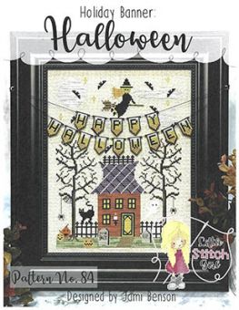 Little Stitch Girl - Halloween Holiday Banner 