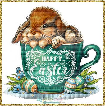 Les Petites Croix De Lucie - Happy Easter Rabbitt 