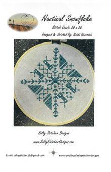 Salty Stitcher Designs - Nautical Snowflake 