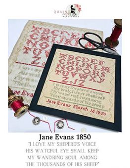 Quaint Rose Needle Arts - Jane Evans 1850 