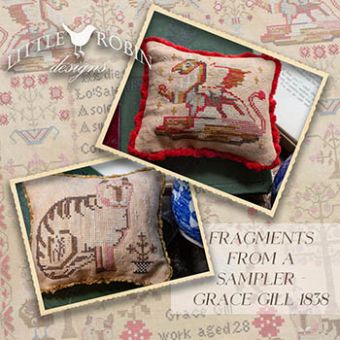 Little Robin Designs - Fragments From A Sampler GraceGill 1838 