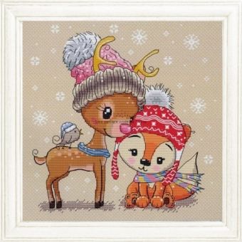 Les Petites Croix De Lucie - Cute Deer Fox And Friend 