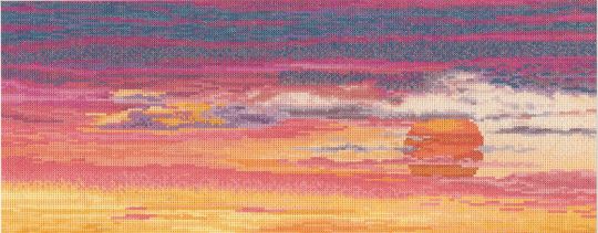 Thea Gouverneur - Counted Cross Stitch Kit - Sky Study 10 - Aida - 18 count - 410A 