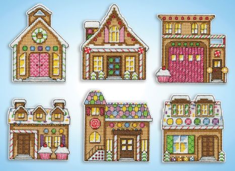 Design Works - Gingerbread Houses 