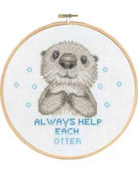 Permin Of Copenhagen - Always help each otter 