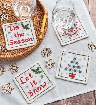 Super SALE Anchor The Christmas Decorations Collection - Christmas Coasters 