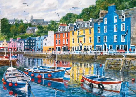 Super SALE Anchor Maia Collection - Tobermory  (Painting by Terry Harryson.) 