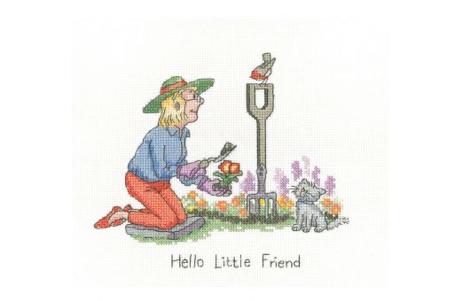 Heritage Stitchcraft - Hello Little Friend 