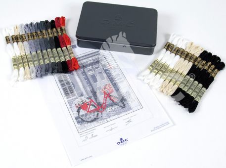Super SALE DMC Sammler BOX Mouliné Special - Tin Box mit 24 Farben 