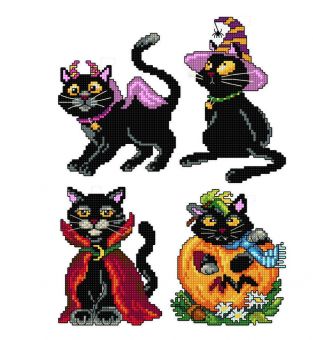 Crafting Spark - Halloween Cats 