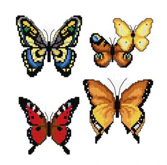 Crafting Spark - Butterflies (4 Motive) 