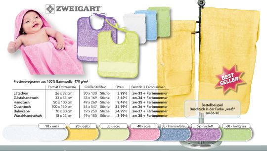 Zweigart - Stafil facecloth 