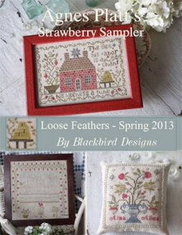 Blackbird Designs - Loose Feathers-Agnes Platt's Strawberry Sampler 
