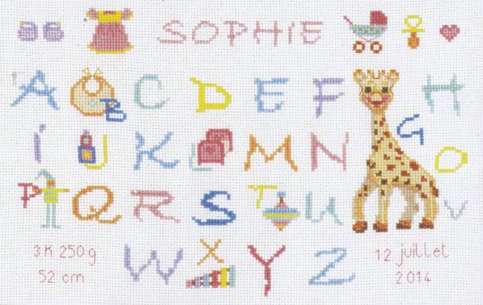 Super SALE Le Bonheur des Dames - Baby Alphabet 