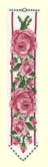 Le Bonheur des Dames - Bookmark Pink Roses 