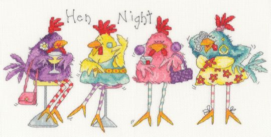 Bothy Threads -MARGARET SHERRY COLLECTION - HEN NIGHT 