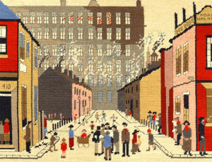 Bothy Threads - The Lowry Collection - Street Scene 