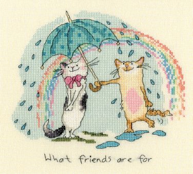 Bothy Threads - ANITA JERAM - WHAT FRIENDS ARE FOR 