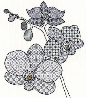 Bothy Threads - Blackwork Orchid 