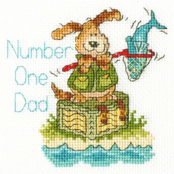 Bothy Threads - MARGARET SHERRY - NUMBER ONE DAD 