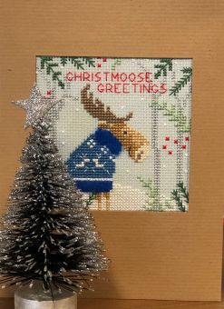 Bothy Threads - Christmas Card – Xmas Moose 