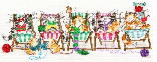 Bothy Threads - Kitty Knit 