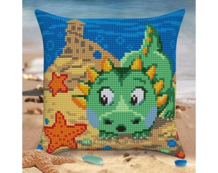 Collection D'Art Cross stitch cushion - Starfish 
