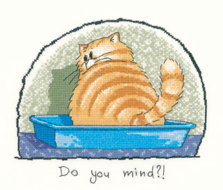 Heritage Stitchcraft - Cats Rule - Do You Mind 