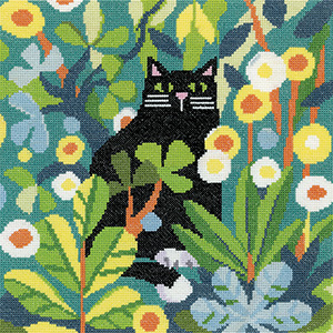 Heritage Stitchcraft - Black Cat 