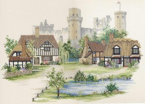 Derwentwater Designs - Village England – Warwickshire Village 