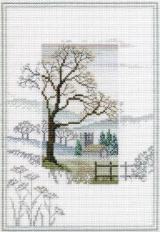 Derwentwater Designs - Misty Mornings – Winter Tree 