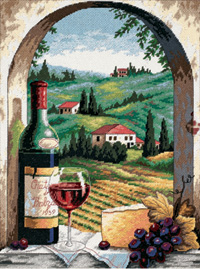 Dimensions Needlepoint - Tuscan View 