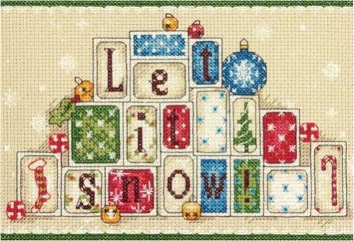 Dimensions Crafts - Let it snow without frame