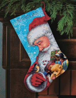 Dimensions Gobelin - Santa And Toys Stocking 