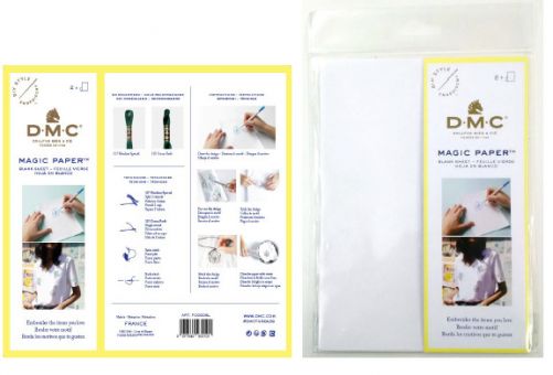 DMC DIY Style - 2 unbedruckte Magic Sheets 