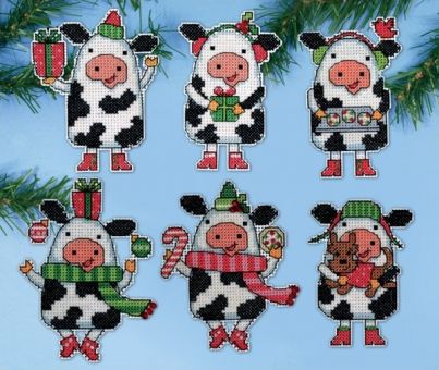 Design Works Crafts - Christmas Cows 