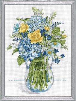 Design Works - Blue & Yellow Floral 