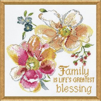 Design Works Crafts - Family Blessings 
