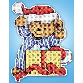 Design Works Crafts - Weihnachts-Serie "Happy" Bear Ornament