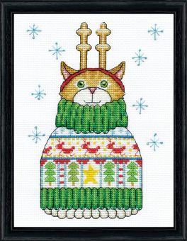Design Works Crafts - Ugly Sweater Cat 
