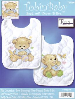Design Works Crafts Tobin Baby - Baby Bears ( 2 Stück) 