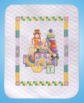 Tobin Baby - Jack in the Box Baby Quilt 