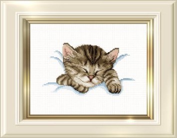 Ellen Maurer-Stroh - Sleeping Kitten 