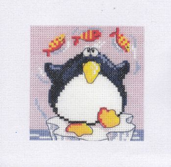 Heritage Stitchcraft Cards - Penguin 